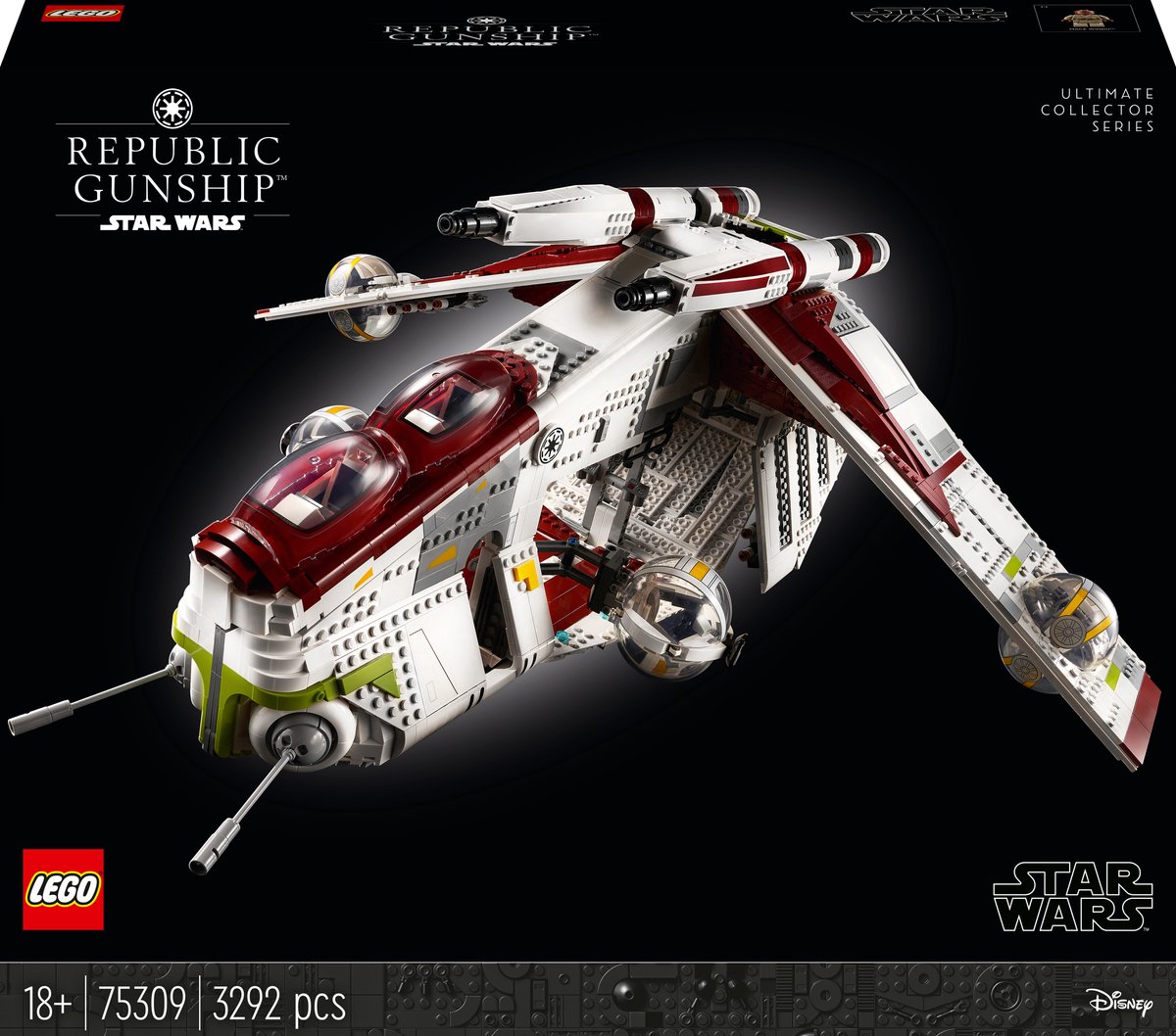 Lego Star Wars Republic Gunship - 75309