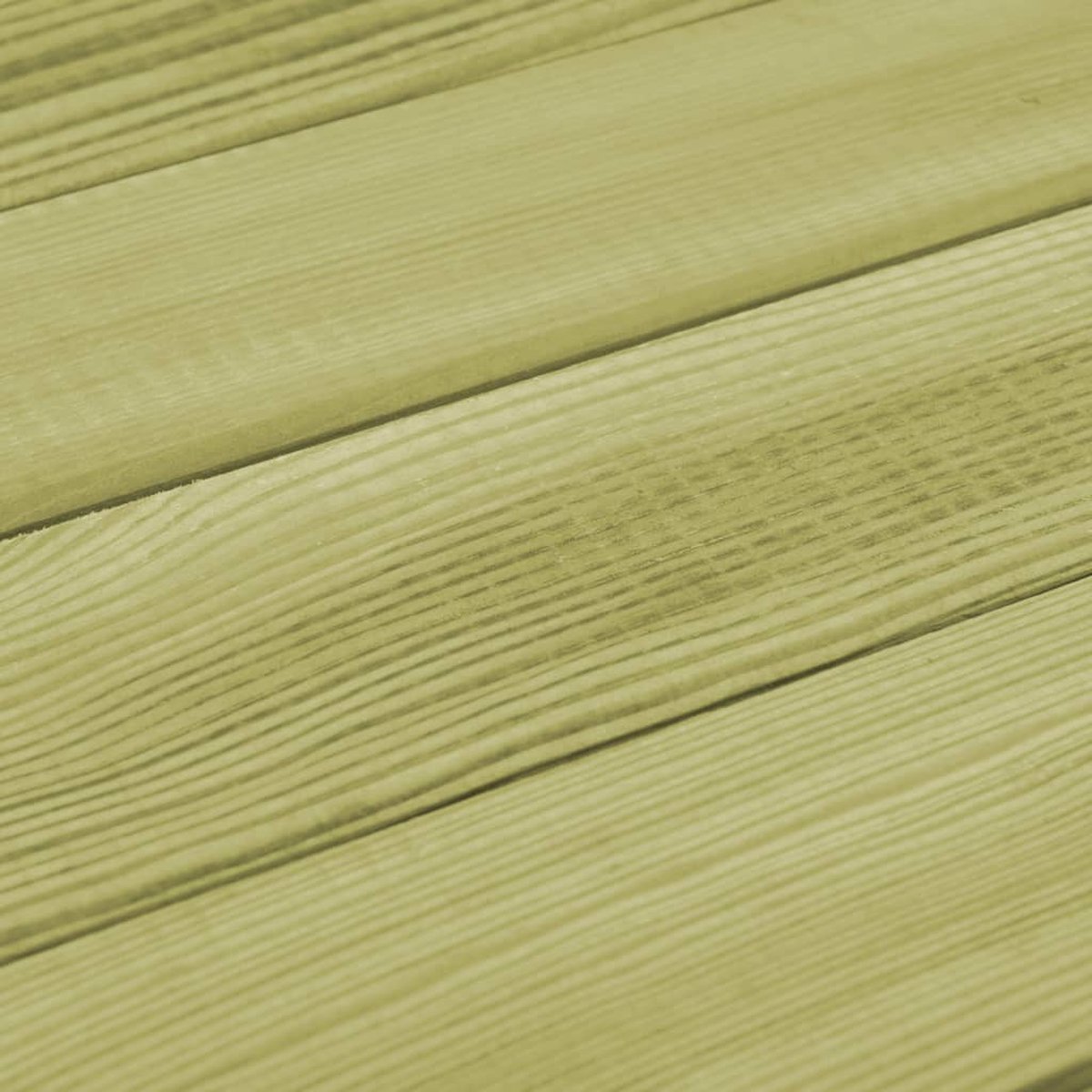 Vidaxl Picknicktafel Met Banken 90x90x58 Cm Geïmpregneerd Grenenhout - Groen