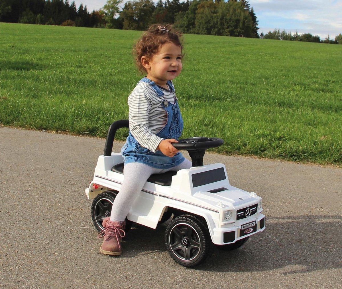 Jamara Loopauto Mercedes Amg G63 66 X 37 X 44 Cm - Wit