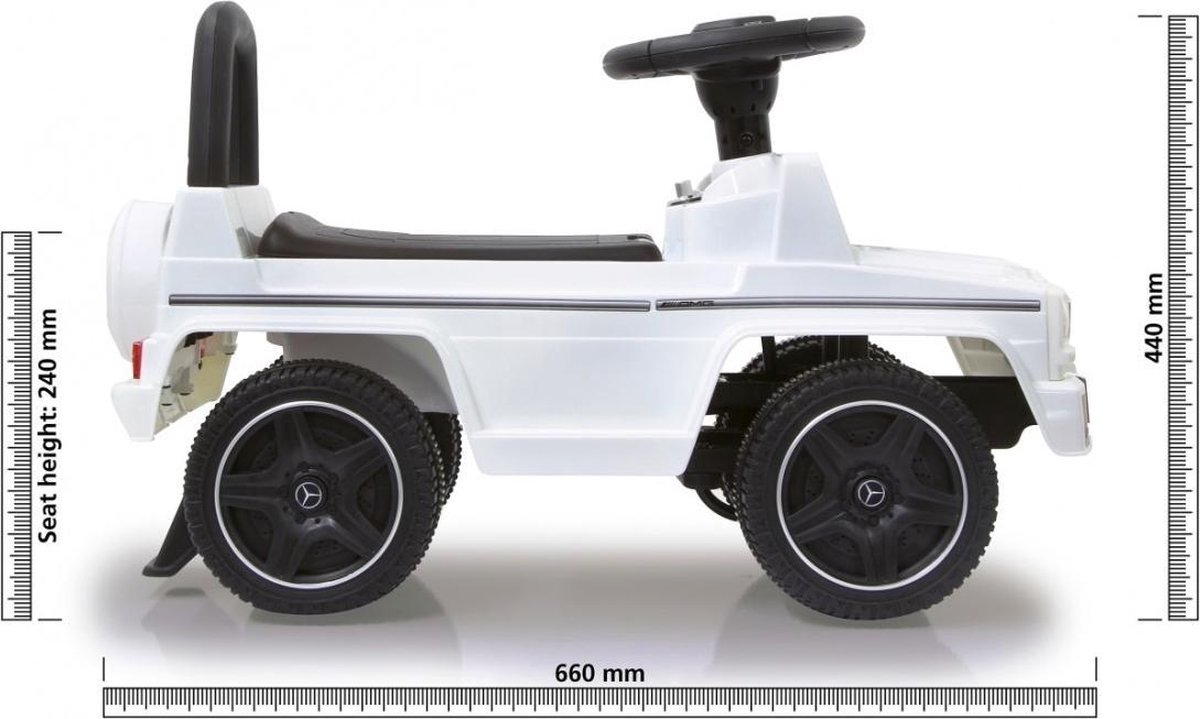 Jamara Loopauto Mercedes Amg G63 66 X 37 X 44 Cm - Wit