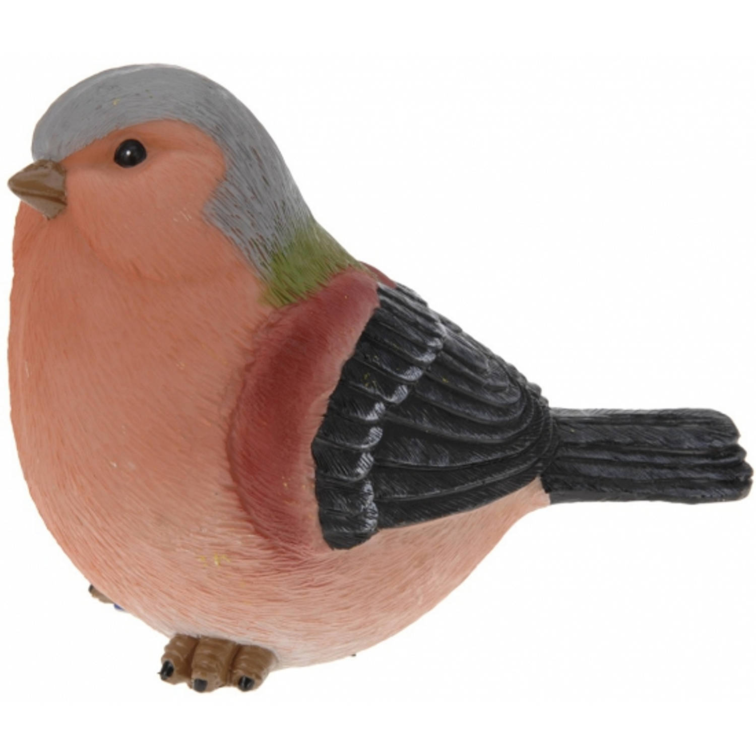 Decoratie Vogeltje Vink 17 Cm