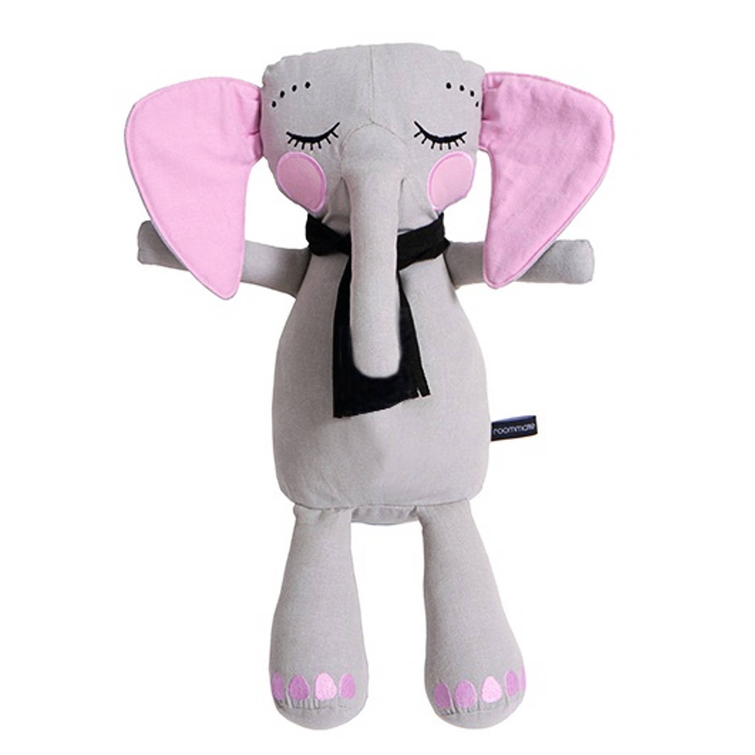 Unknown Knuffel Little Elephant Junior 50 X 20 Cm - Grijs