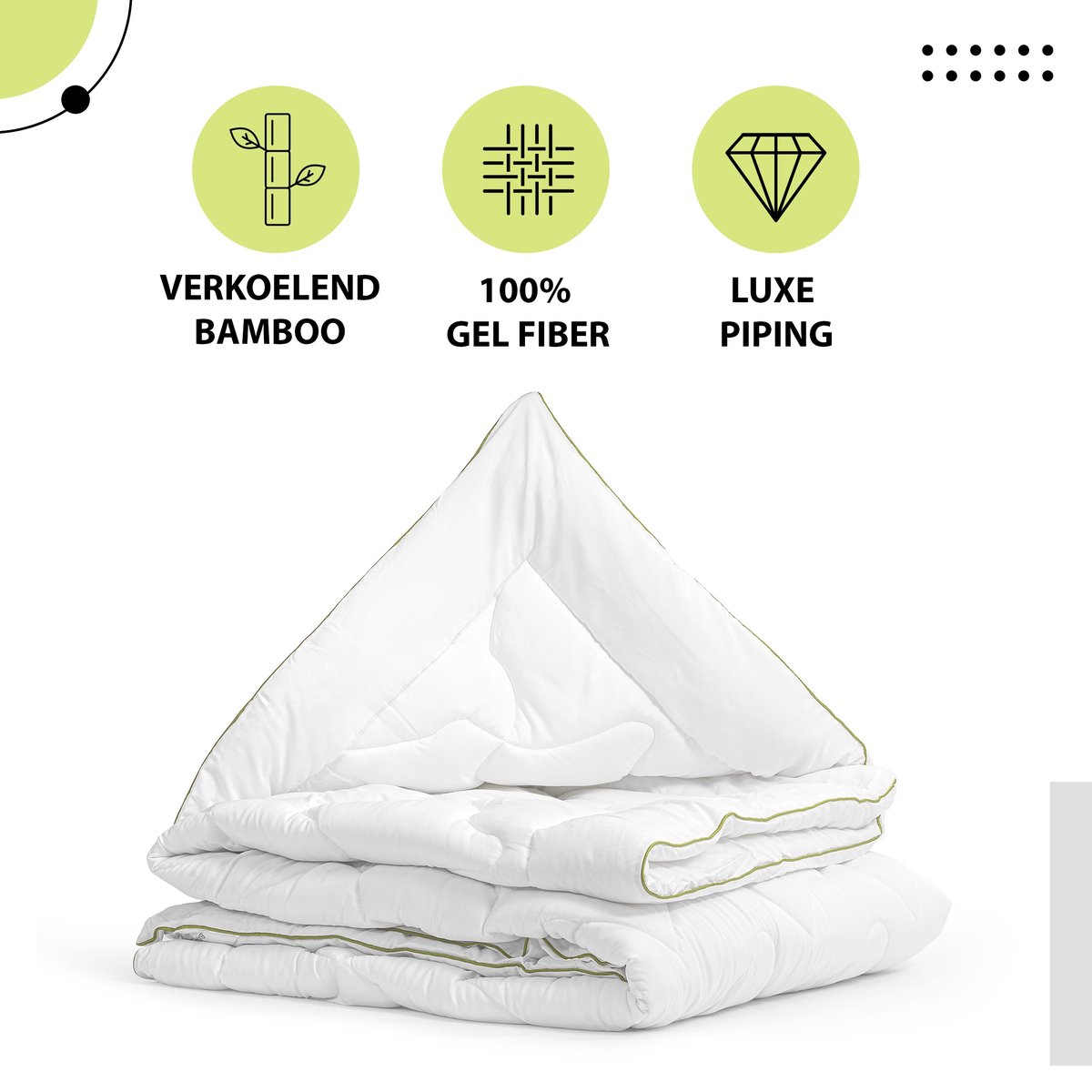 Cloud Nine Bamboe Enkel Dekbed 240 x 200