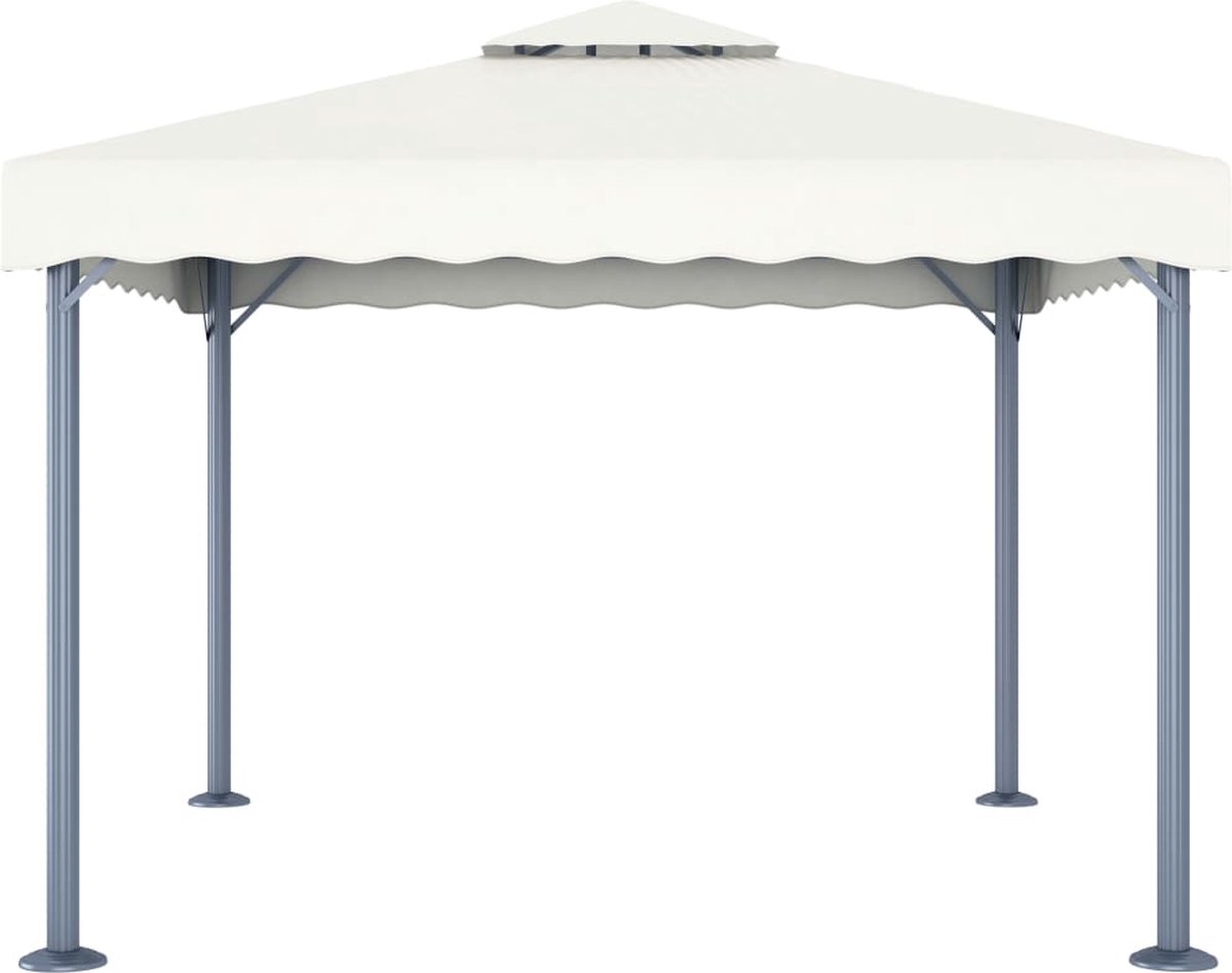 Vidaxl Prieel 300x300 Cm Aluminium Antraciet