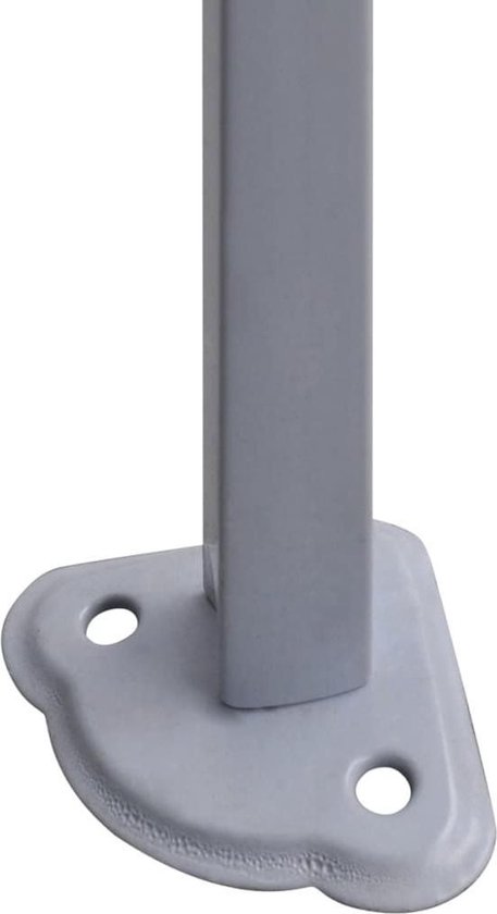 Vidaxl Partytent Inklapbaar 3x3 M Staal - Wit