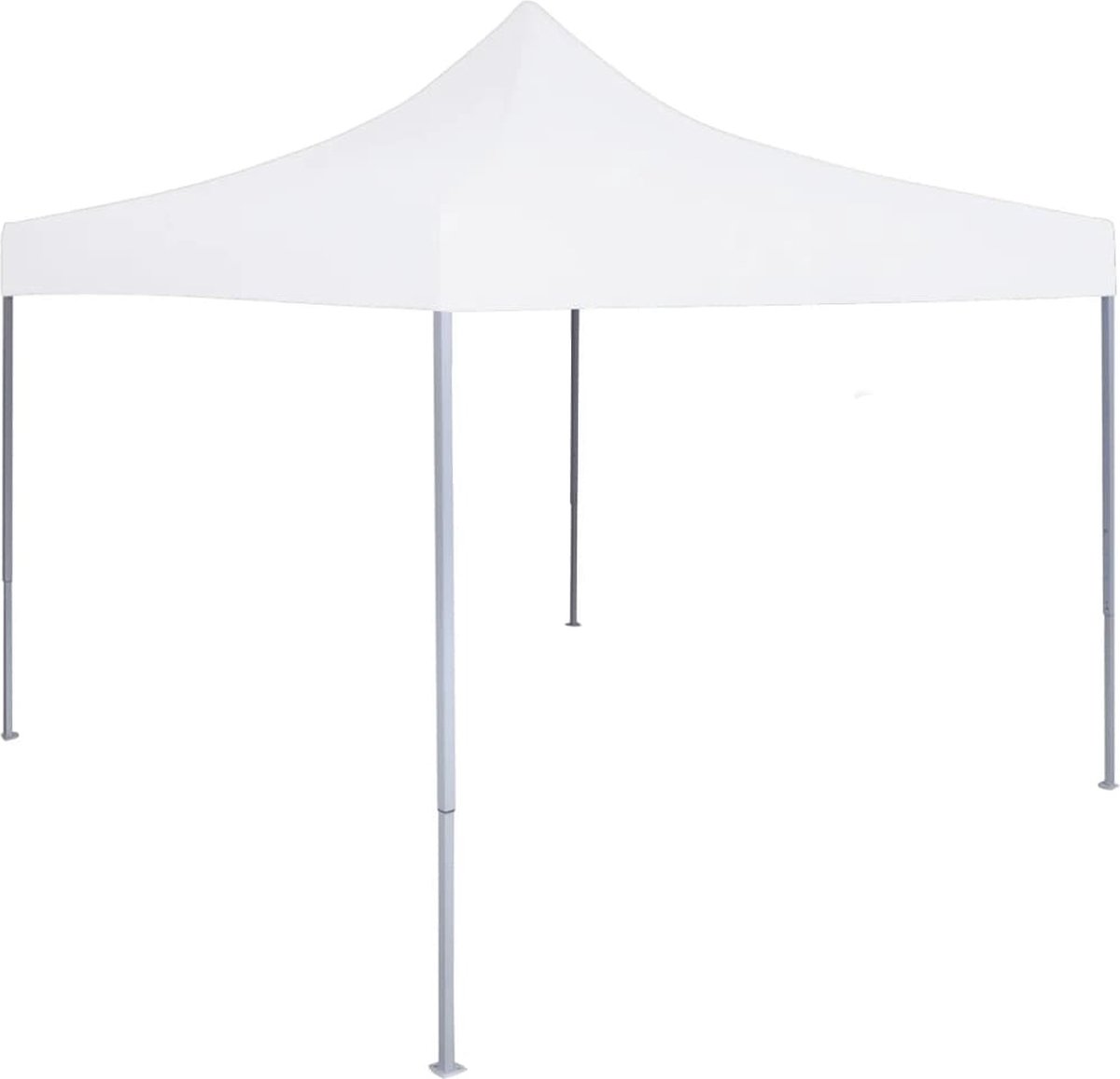 Vidaxl Partytent Inklapbaar 3x3 M Staal - Wit