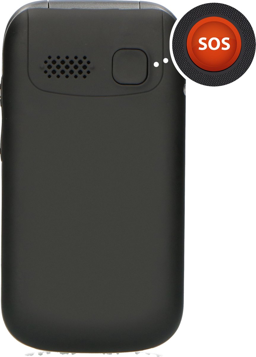 Fysic mobiele telefoon F25 4G - Zwart