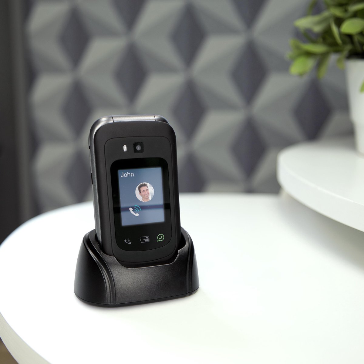 Fysic mobiele telefoon F25 4G - Zwart