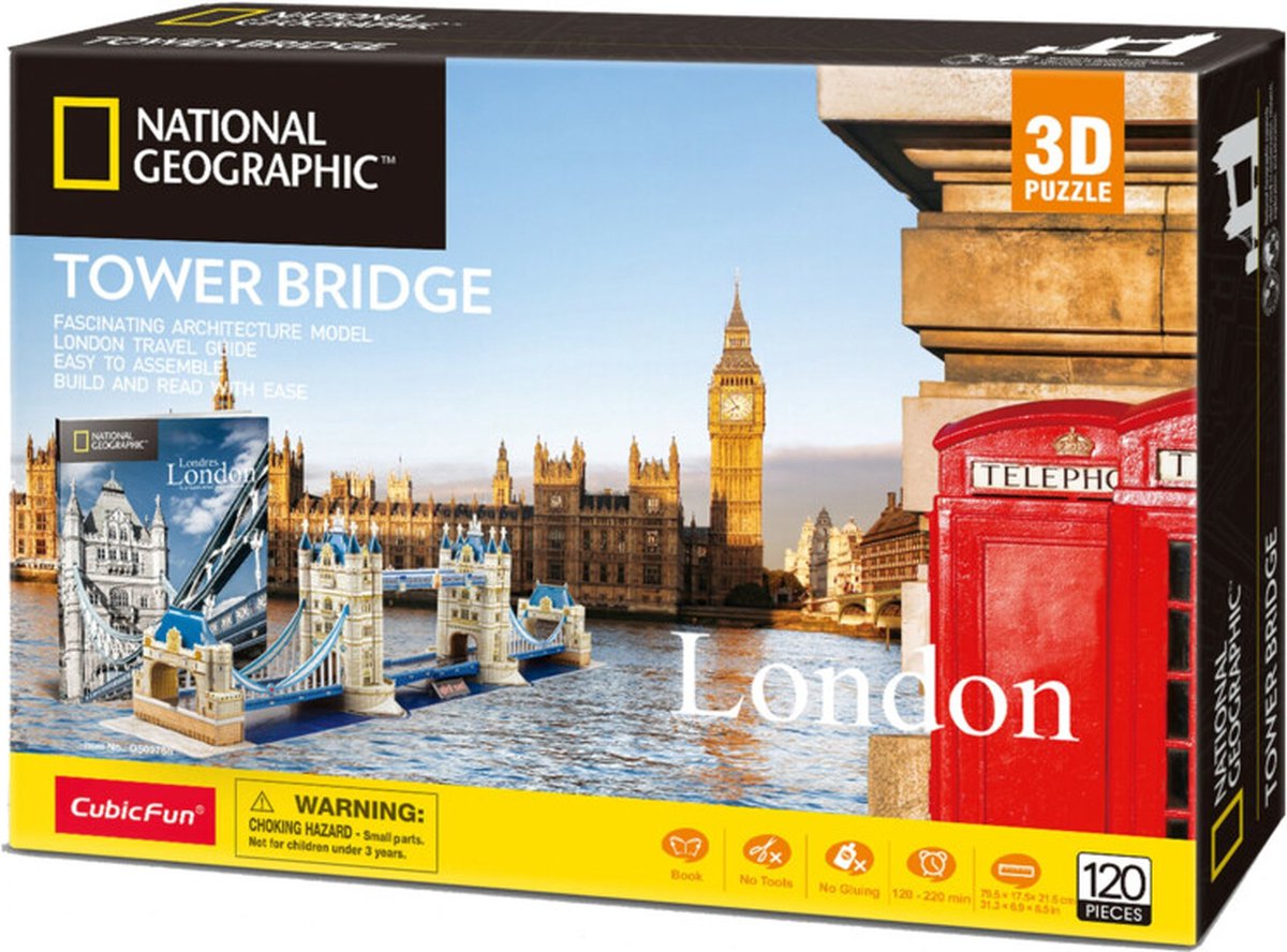 CubicFun - Puzzle 3D Tower Bridge