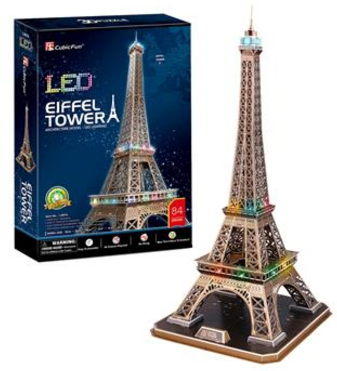 CubicFun - Puzzle 3D Torre Eiffel