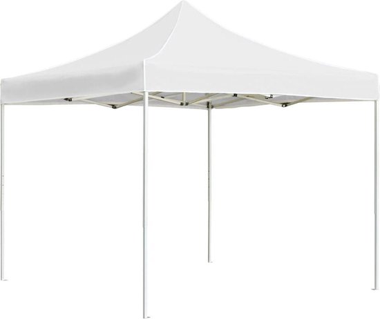 Vidaxl Partytent Professioneel Inklapbaar 2x2 M Aluminium - Blanco