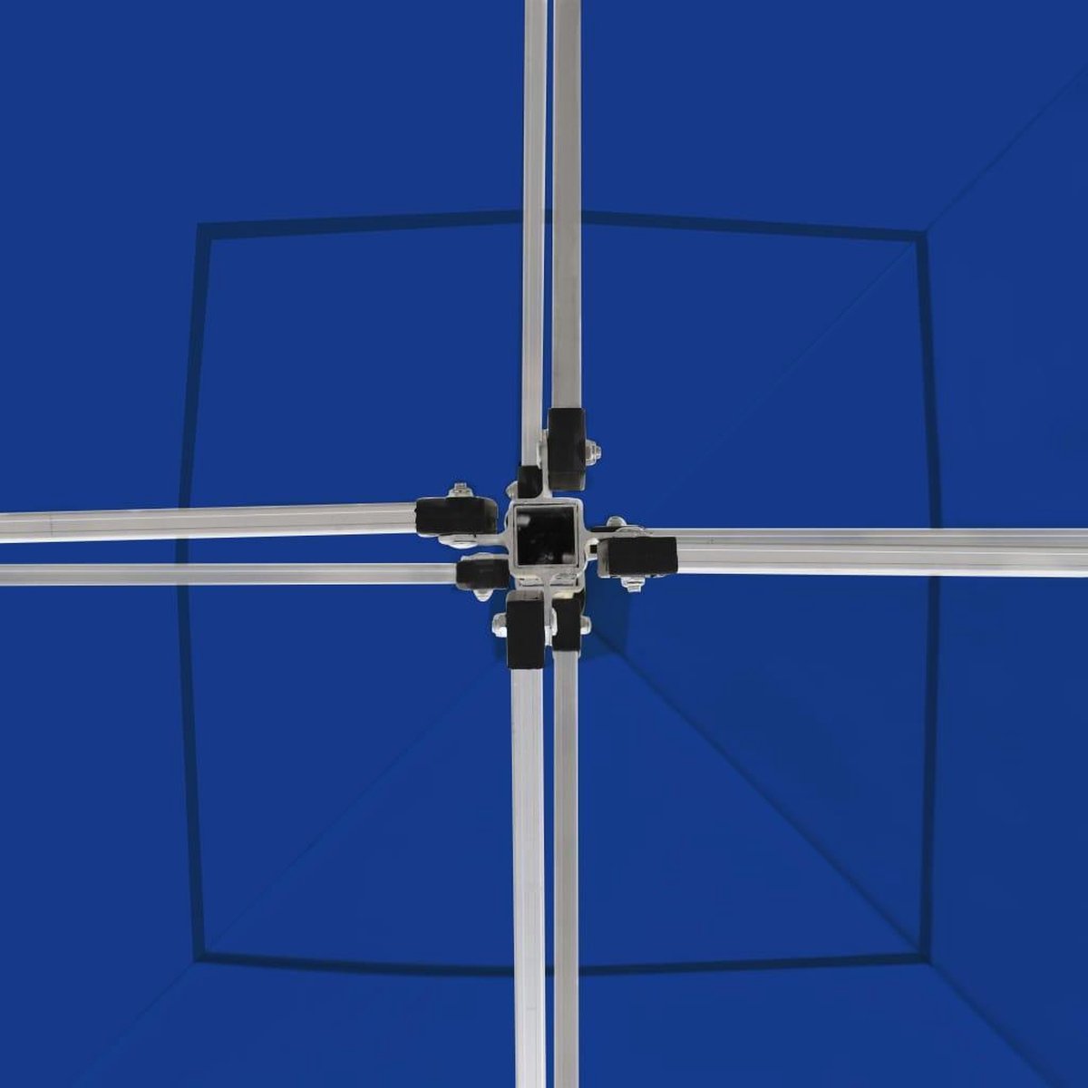 Vidaxl Partytent Professioneel Inklapbaar 2x2 M Aluminium - Blauw