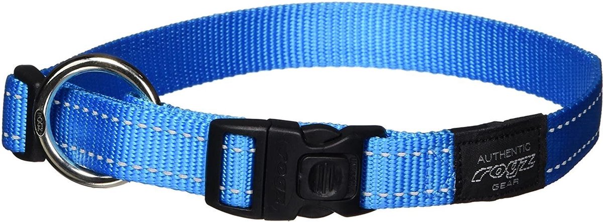 Rogz - Collar Para Perros Fanbelt - Blauw