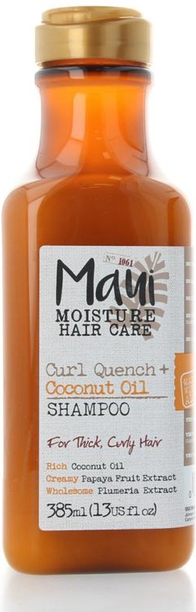 Maui - Champú De Aceite De Coco Para Pelo Rizado Moisture