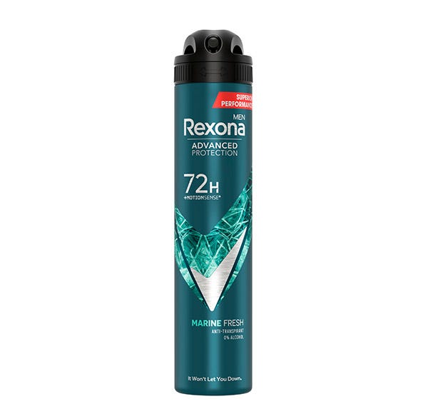 Rexona - Desodorante Active Pro+Invisible Men 200 Ml