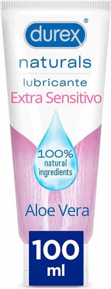 Durex - Lubricante Extra Sensitivo Con Aloe Vera Naturals