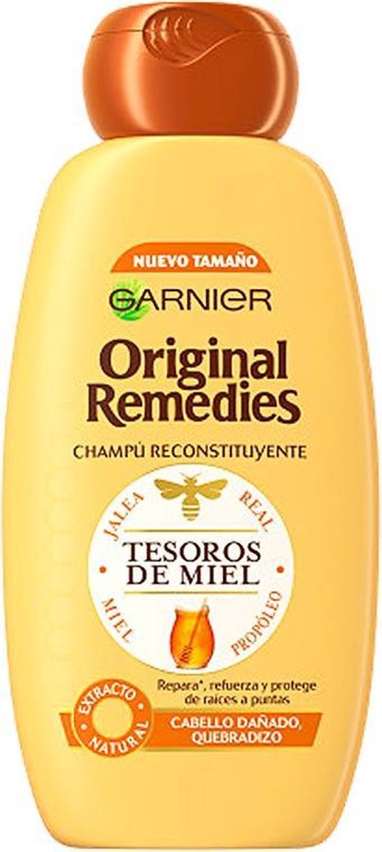 Garnier - Champú Pelo Dañado Tesoros De Miel Original Remedies
