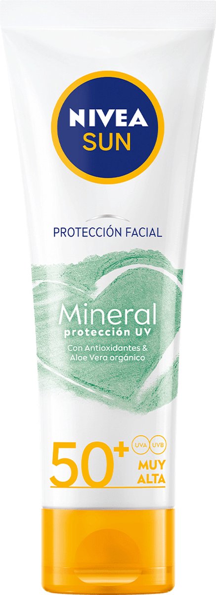 Nivea - Crema Solar Facial Mineral SPF50+ Sun