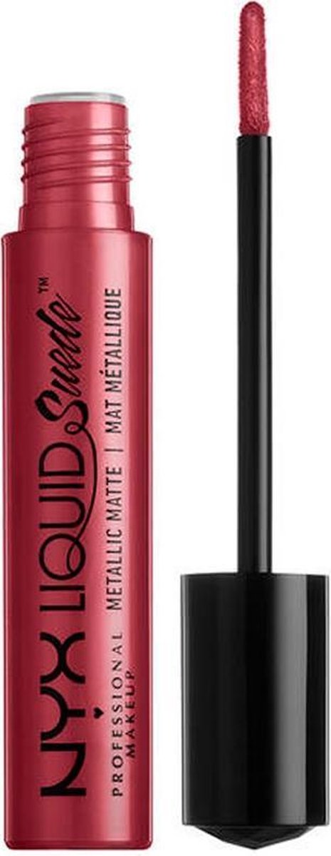 NYX Professional Makeup - Brillo De Labios Liquid Suede Metallic Matte