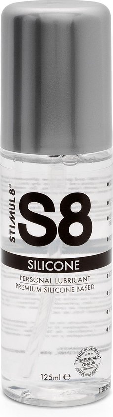 Stimul8 S8 Premium Silicone Lube 125ml