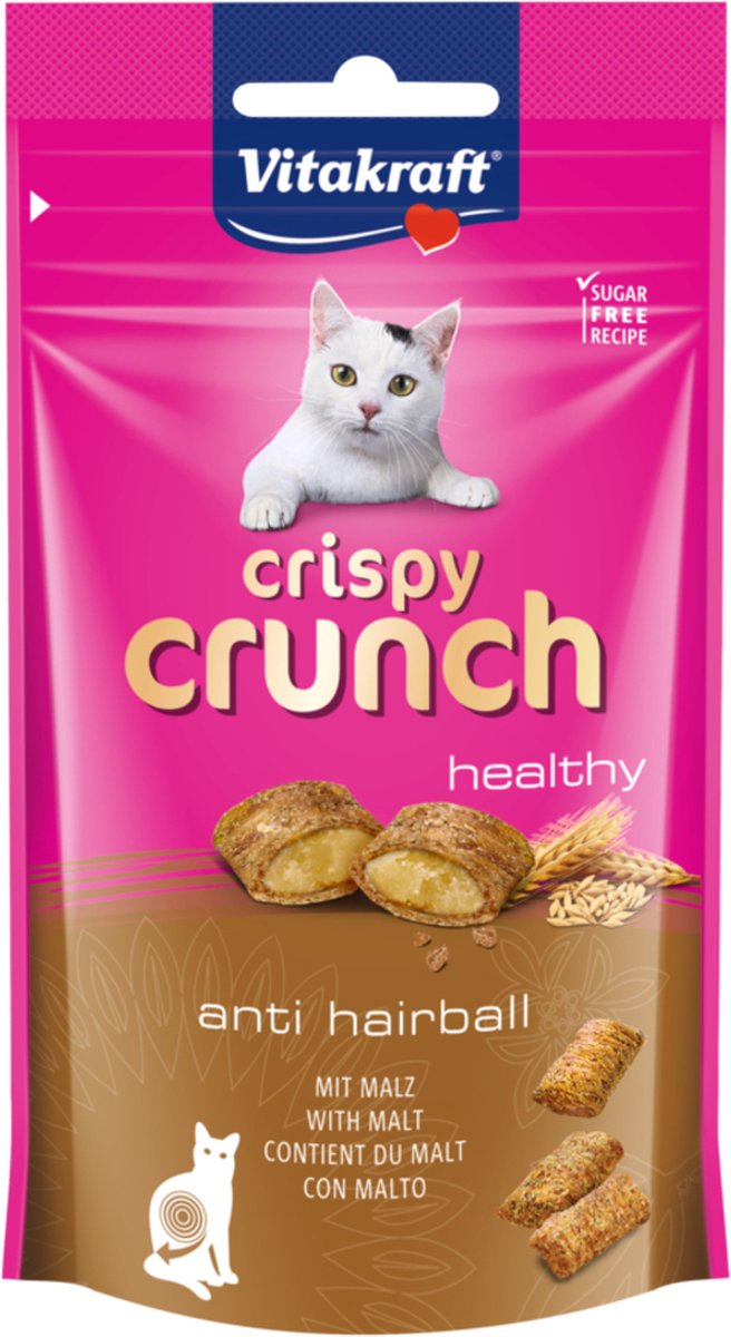 Vitakraft - Snack Para Gatos Adultos Crispy Crunch 60 G