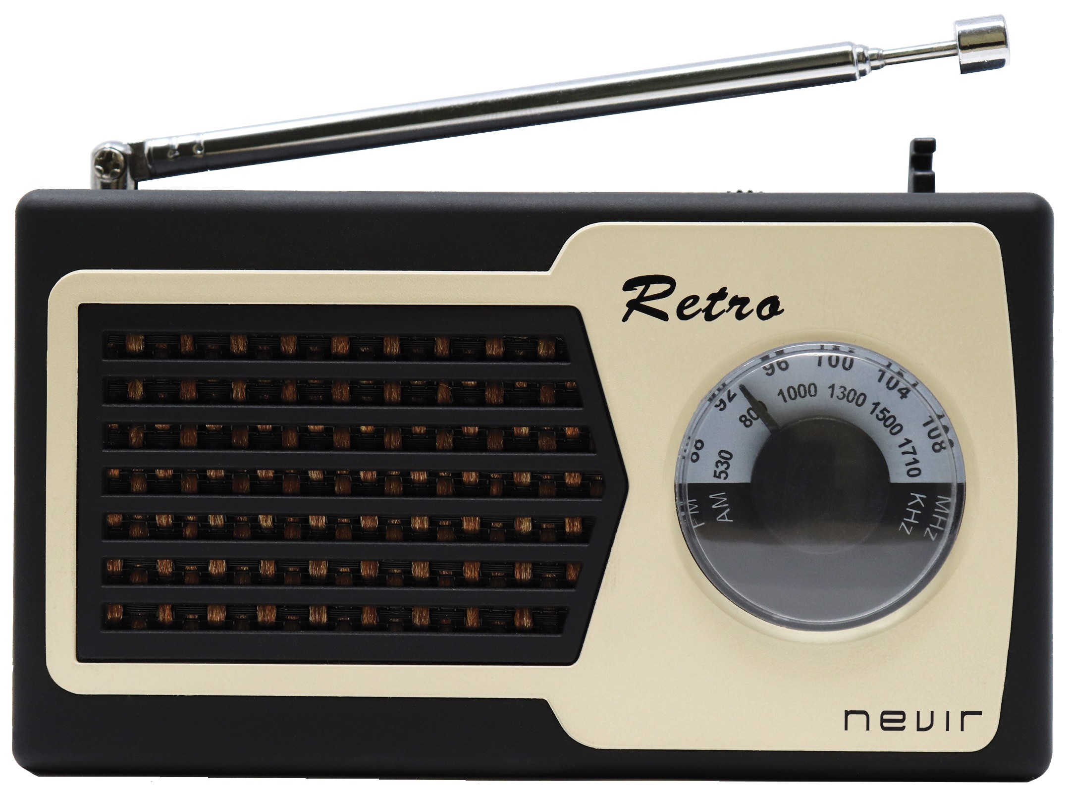 nevir Radio Portátil - NVR200 Negro