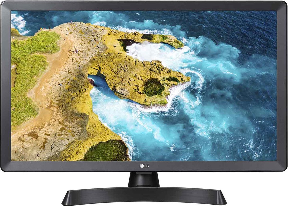 LG Monitor TV - 24TQ510S-PZ, 24 puadas, Negro, SmartTV - Negro