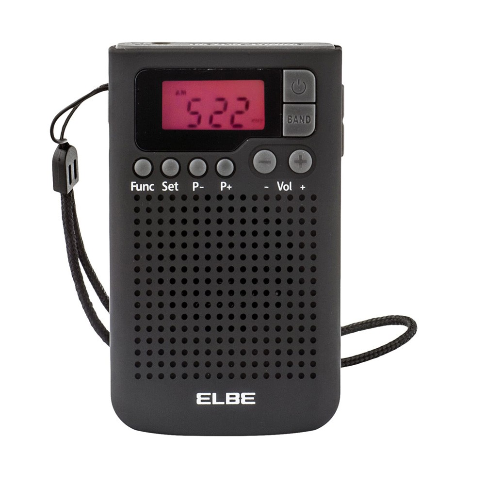 Radio Bolsillo - Elbe RF-93, Negro