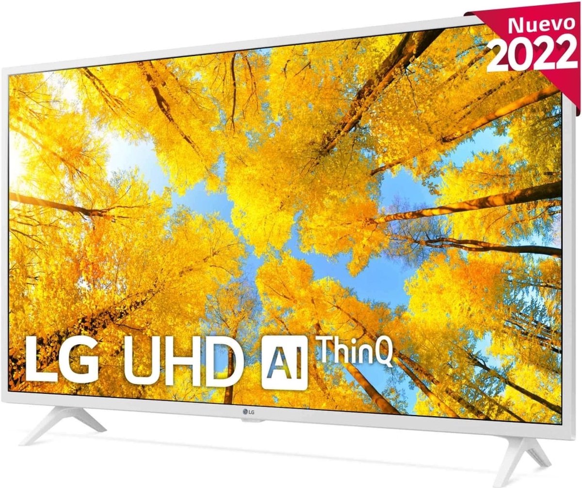 LG TV LED - 43UQ76906LE, 43 puadas, 4K UHD, Procesador a5 Gen 5 IA, Blanco