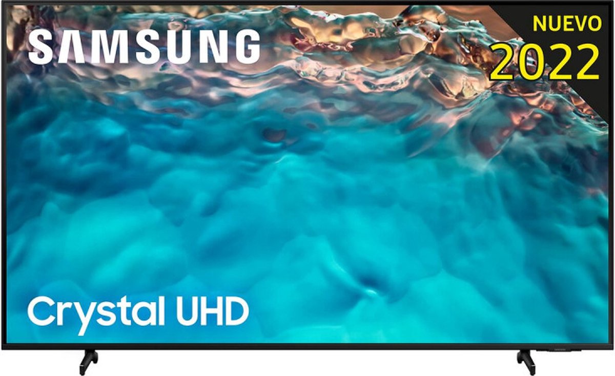 Samsung TV LED - UE50BU8000, 50 pulgadas, 4K UHD - Negro - Negro