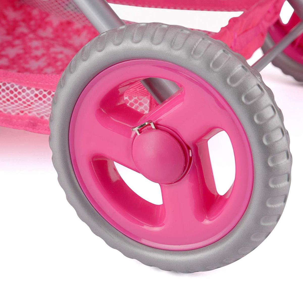 Toyrific Snuggles Poppenwagen Deluxe 66 X 47 X 40 Cm - Roze