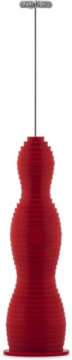 Alessi Pulcina Melkopschuimer - Oplaadbaar - - Rood