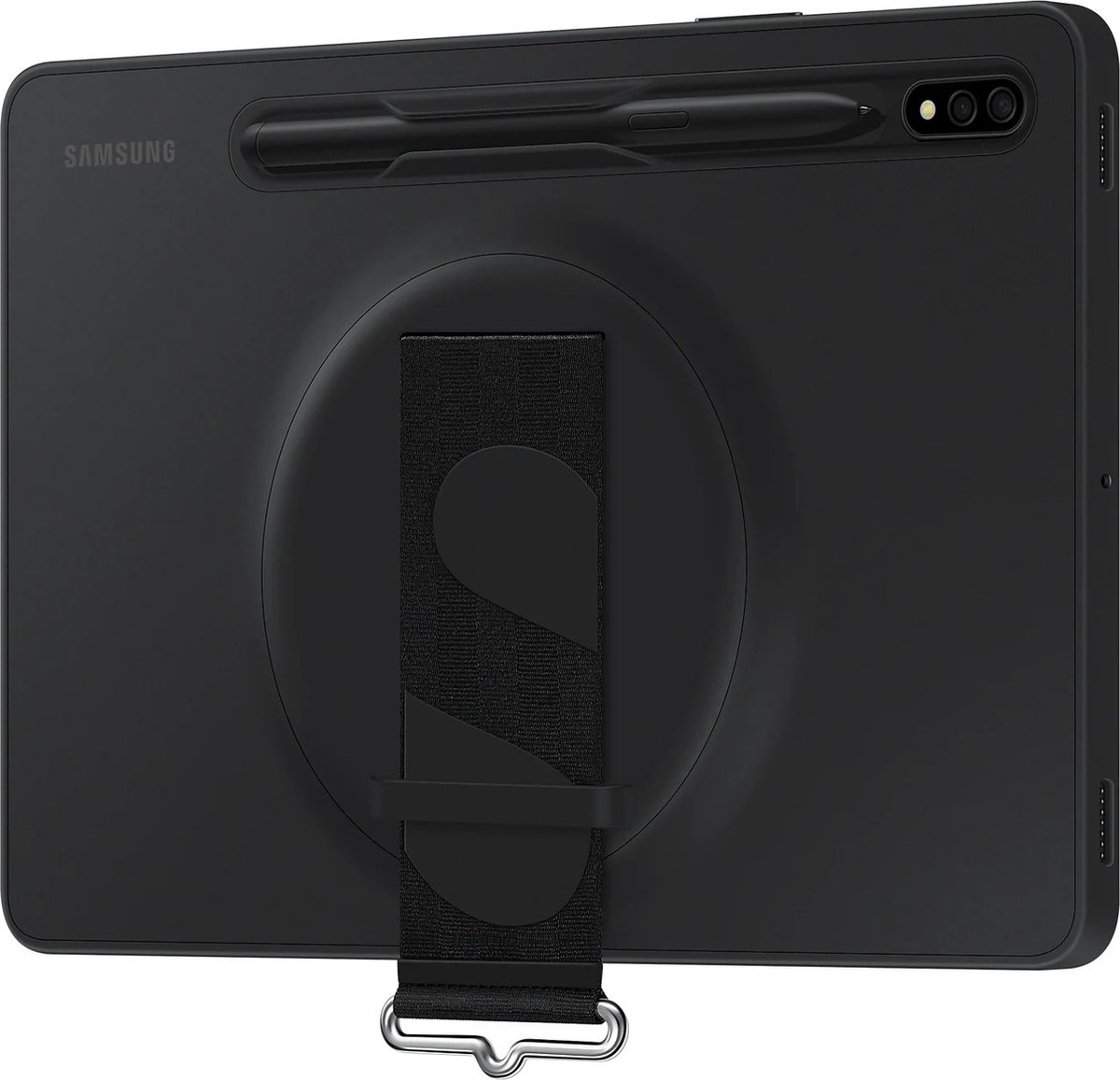 Samsung Galaxy Tab S8 Strap Cover - Negro