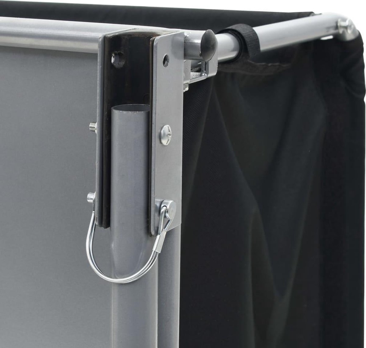 Vidaxl Fietskar 65 Kg En Geel - Zwart