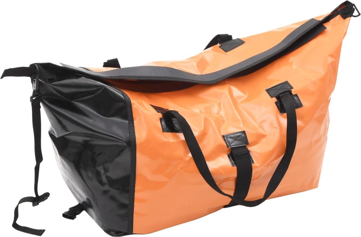 Vidaxl Fietskar Met Tas En - Oranje