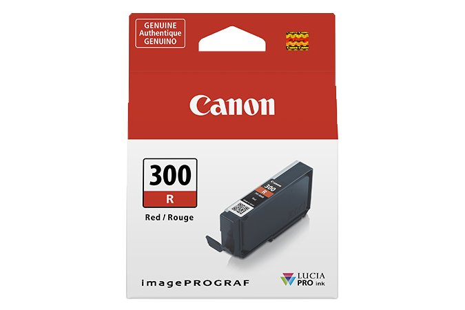 Canon - Cartucho De Tinta PFI-300 R Rojo (4199C001) - Rood