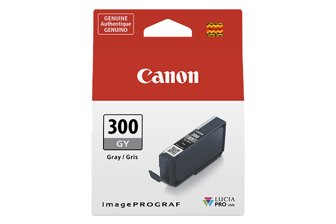 Canon - Cartucho De Tinta PFI-300 GY Gris (4200C001) - Grijs