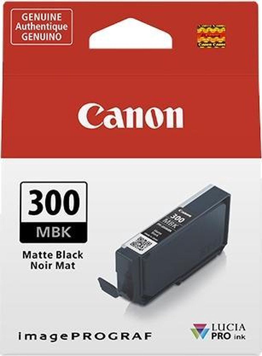 Canon - Cartucho De Tinta PFI-300 MBK Negro Mate (4192C001) - Magenta