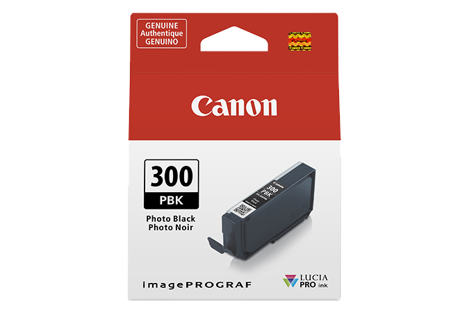 Canon - Cartucho De Tinta PFI-300 PBK Negro Foto (4193C001) - Zwart