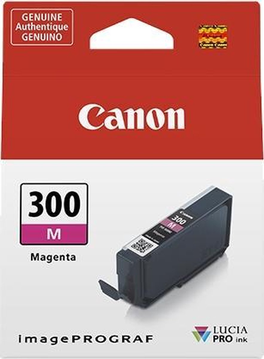 Canon - Cartucho De Tinta PFI-300 M (4195C001) - Magenta