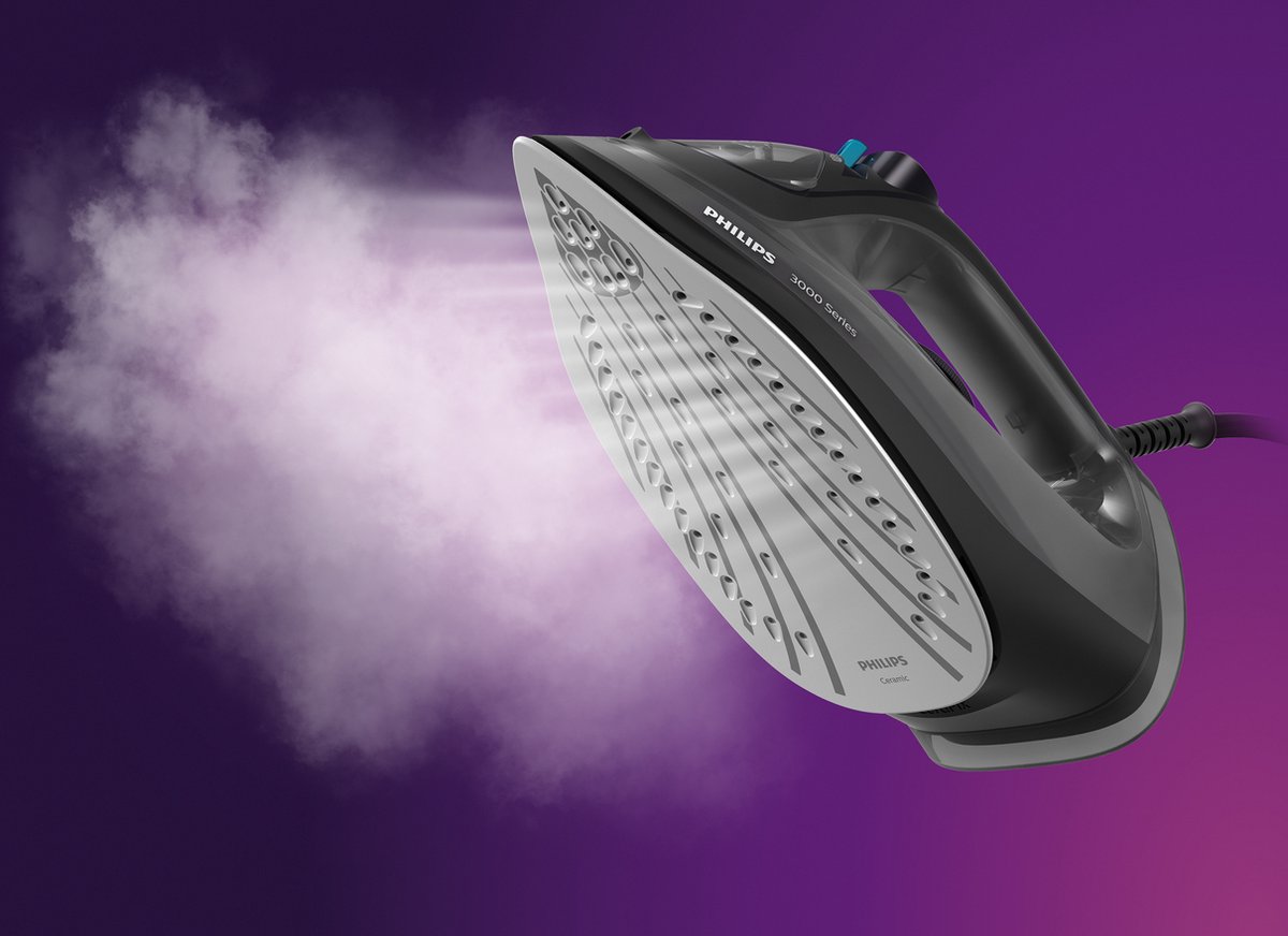 Philips - Plancha De Vapor Speed Advanced - Zwart