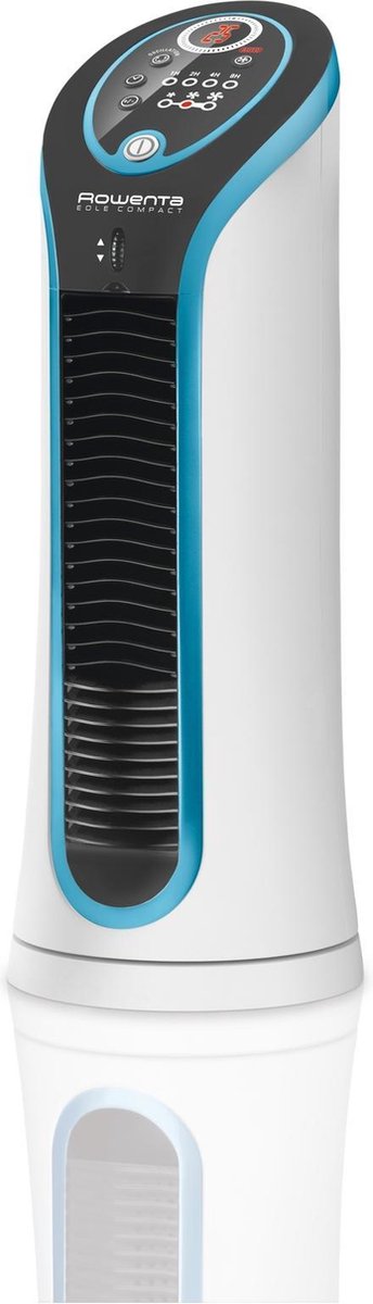 Rowenta - Ventilador De Torre Eole Compacto VU6210 Con Tecnología De Flujo De Aire 3D Blanco