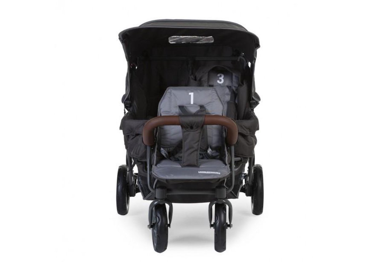 Childhome Drielingbuggy Antraciet - Grijs