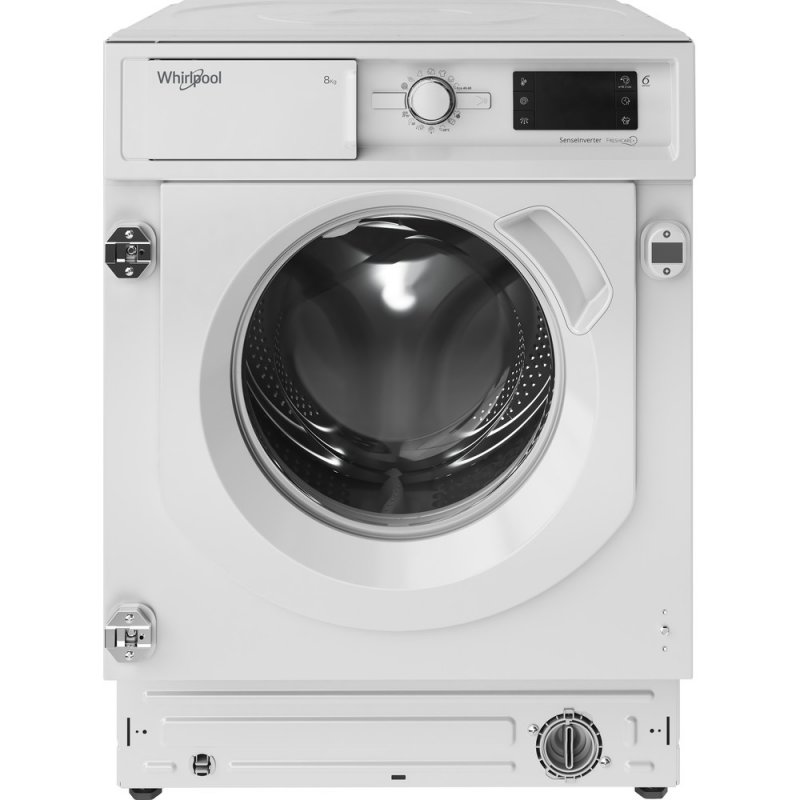 Whirlpool - Lavadora Integrable 8 Kg / 1.400 Rpm - BIWMWG81484EEU Blanco