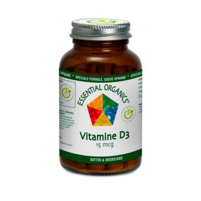 Essential Organ Vitamine D3 15 mcg 90 Tabletten