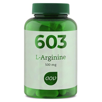 Aov 603 L-Arginine 500 mg 90 Vegacaps