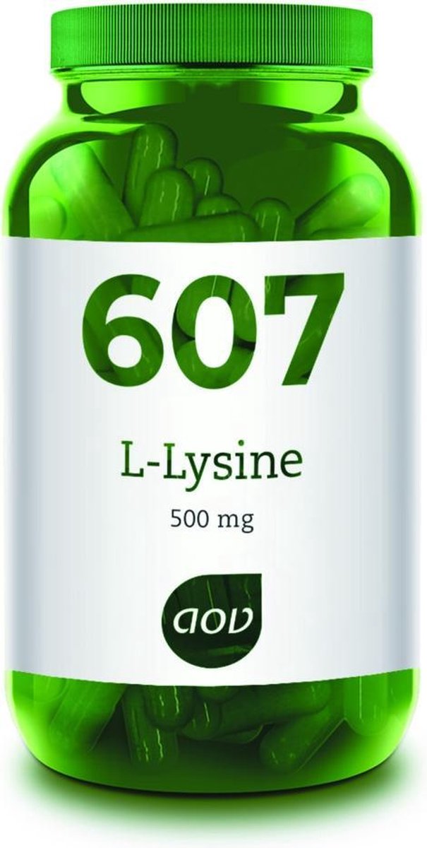 Aov 607 L-Lysine 500 mg 90 Vegetarische Capsule