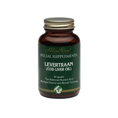 All In One Levertraan cod liver 90 Capsules