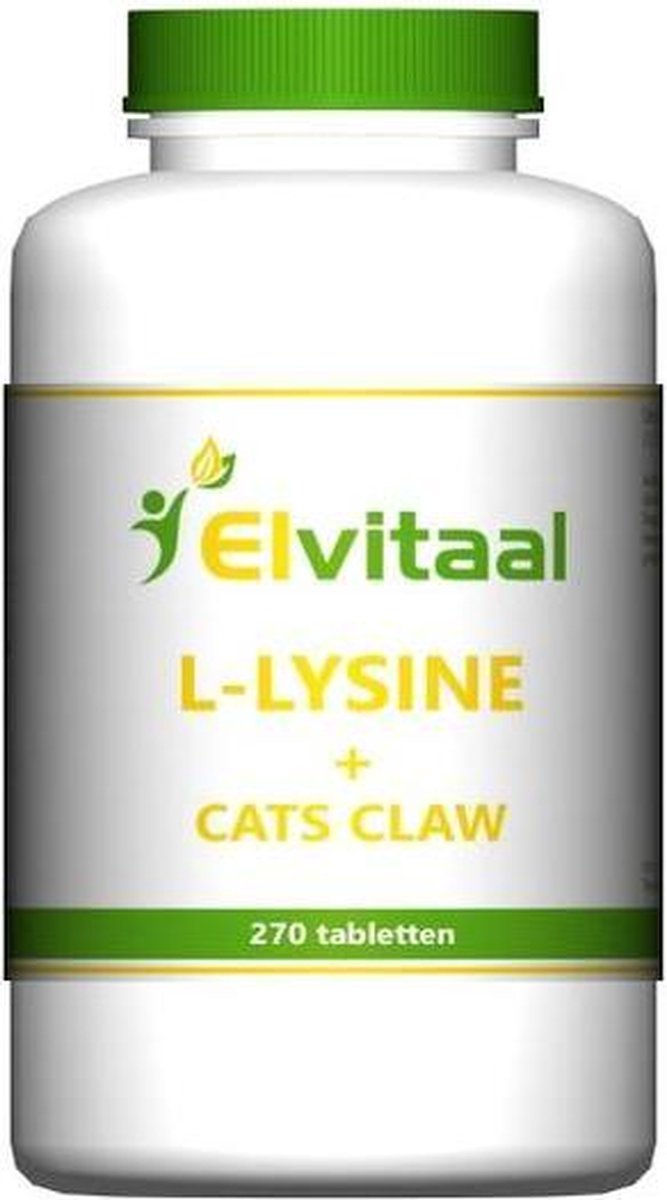 Elvitaal L-Lysine cats claw 270 Tabletten