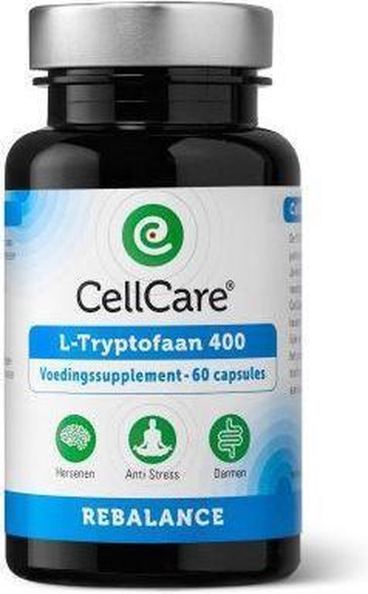 Cellcare L-tryptofaan 400 60 Vegetarische Capsule
